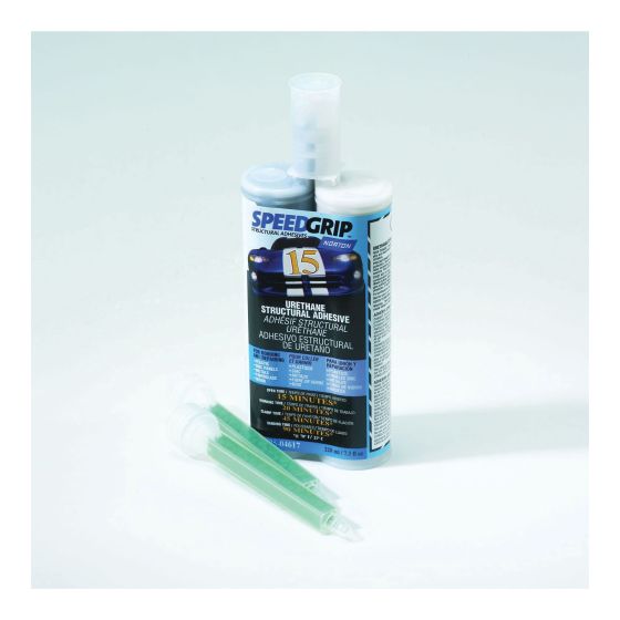 Norton® SPEEDGRIP™ 04617 Structural Adhesive, 220 mL, Liquid, Black, 1.288 at 70 deg F, 20 min Application