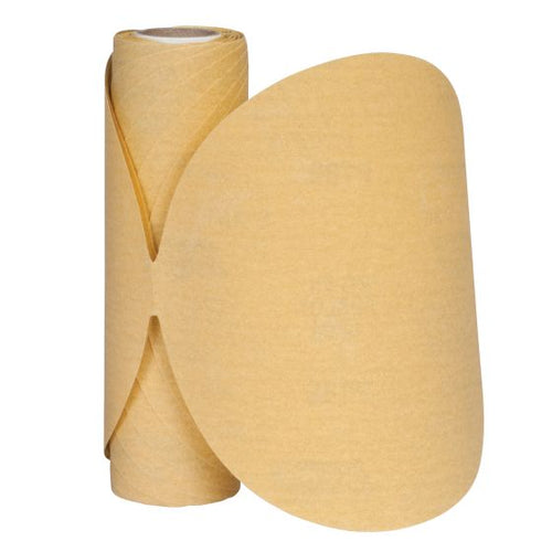 Norton® Gold Reserve™ 83815 A296 Series Sanding Disc Roll, 6 in, P80 Grit, Aluminum Oxide, PSA Attachment