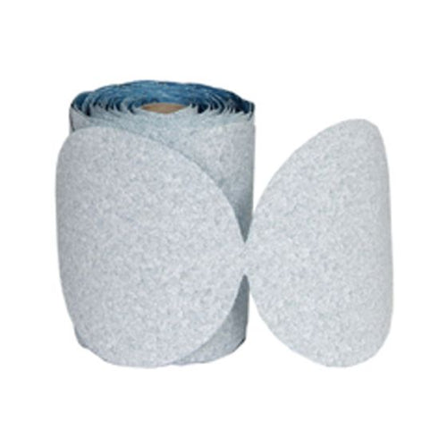 Norton® Dryice® 40509 A975 Series Non-Vacuum Sanding Disc Roll, 6 in, P150 Grit, Ceramic Alumina, PSA Attachment