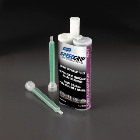 Norton® Speed Grip™ 06412 2-Part Epoxy Repair and Filler, 220 mL Cartridge, Purple, Paste
