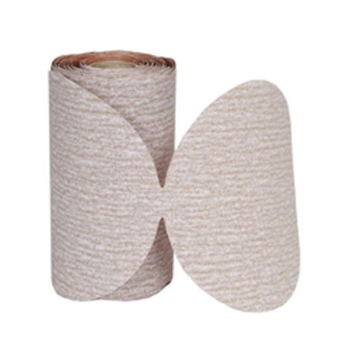 Norton® A275OP™ 31461 Non-Vacuum Sanding Disc Roll, 5 in, P150 Grit, Aluminum Oxide, PSA Attachment