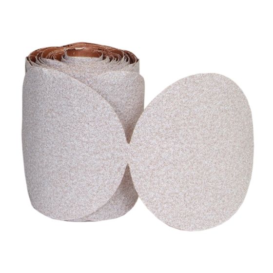 Norton® A275OP™ 31464 Non-Vacuum Sanding Disc Roll, 5 in, P80 Grit, Aluminum Oxide, PSA Attachment