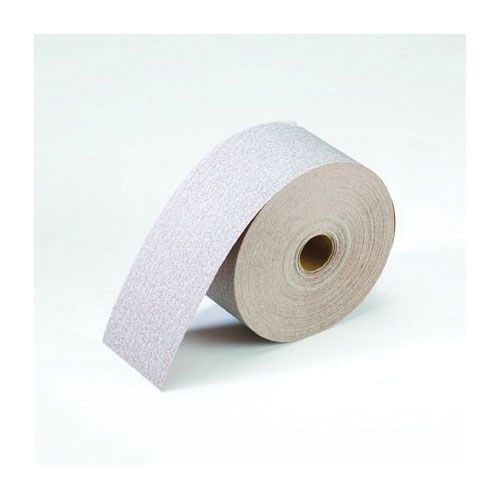 Norton® 31691 A275 Sheet Roll, 2-3/4 in W x 25 yd L, 80 Grit, Medium Grade, Aluminum Oxide Abrasive, Tan