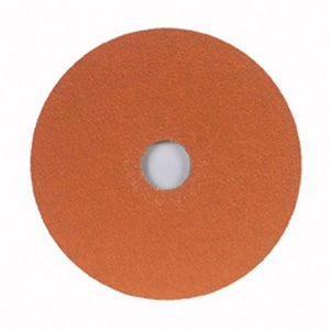 Norton® Blaze® 98007 F980 Series Non-Vacuum Grinding Disc, 5 in Dia, 50 Grit, Orange