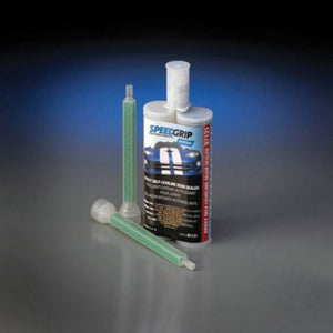 Norton® Speed Grip™ 97121 Self-Leveling Seam Sealer, 220 mL Cartridge, Black, Liquid, 2 hr Curing