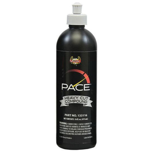 Presta PACE™ 133116 Heavy Cut Compound, 16 oz Bottle, Gray