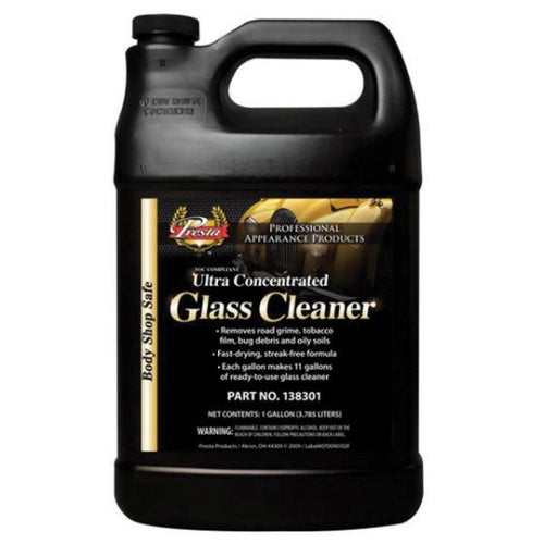 Presta 138301 Ultra Concentrated Glass Cleaner, 1 gal Can, Purple