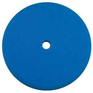 Presta 890145 Single Sided Soft Polishing Pad, 8-1/2 in Dia, 1-1/2 in THK, Hook and Loop Attachment, Foam Pad, Blue