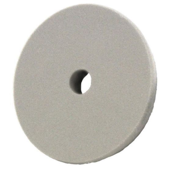 Presta PACE™ 890190 Single Sided Heavy Cut Cutting Pad, 5-1/2 in Dia, Hook and Loop Attachment, Foam Pad, Gray