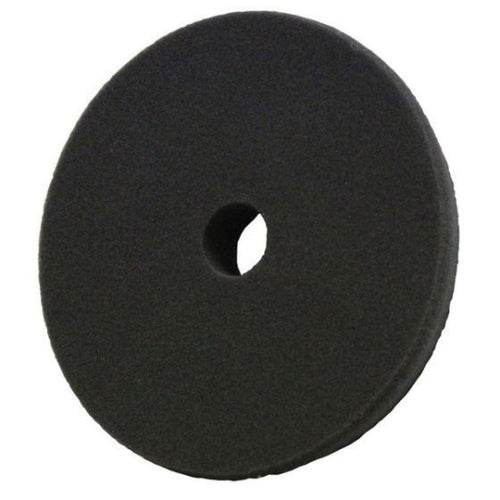 Presta PACE™ 890196 Single Sided Ultimate Polish Pad, 6-1/2 in Dia, Hook and Loop Attachment, Foam Pad, Black