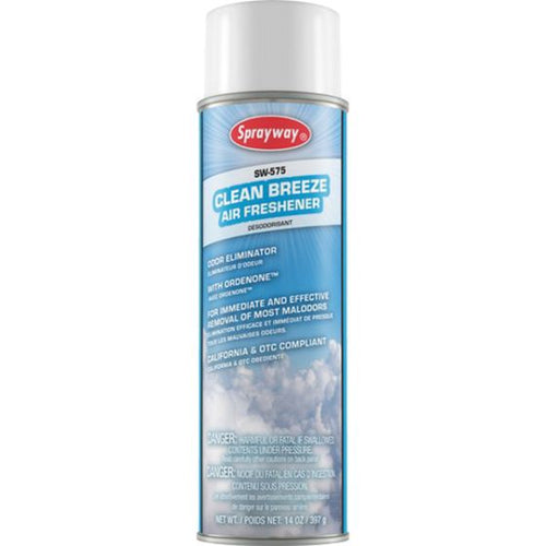 Sprayway® SW575 Air Freshener with Ordenone, 20 oz Aerosol Can, White, Aerosol