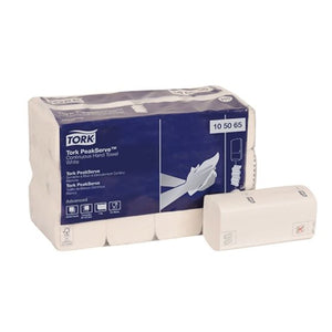 Tork® PeakServe® 105065 Continuous Hand Towel, 8.85 in L x 7.91 in W, 410, Paper, White, 1 Plys