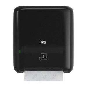 Tork® Matic® 5510282 Dispenser, 8.1 in L x 14.7 in H x 13.2 in W, Plastic, Black
