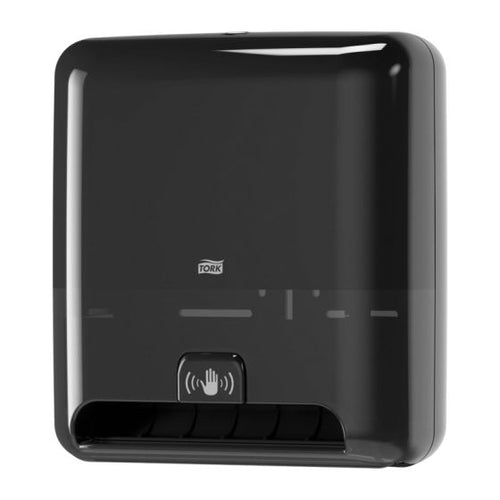 Tork® 5511281 Dispenser with Intuition Sensor, 8.1 in L x 14.6 in H x 13.2 in W, Plastic, Black