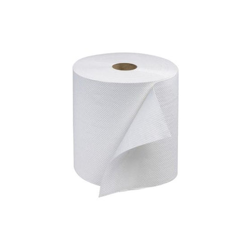 Tork® RB600 General Purpose Advanced Hand Towel Roll, 19.8 in Dia x 182.9 m L x 20 cm W, Paper, White, 1-Ply