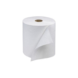 Tork® RB600 General Purpose Advanced Hand Towel Roll, 19.8 in Dia x 182.9 m L x 20 cm W, Paper, White, 1-Ply
