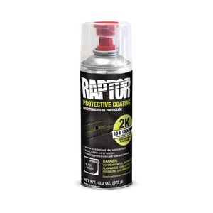 U-POL® RAPTOR® UP4887 2K Bedliner Aerosol, 13.2 oz Aerosol Can, Olive Green, 14.5 sq-ft Coverage