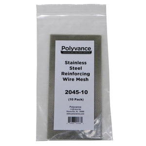 Polyvance 2045-10 Reinforcing Wire Mesh, Stainless Steel