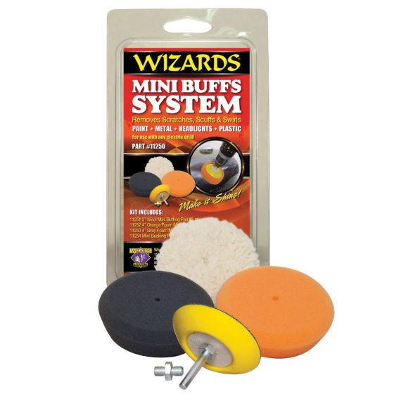 WIZARDS® 11250 Small DIY Mini Buffing Kit