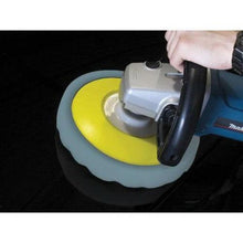 Load image into Gallery viewer, WIZARDS® The Ultra Finishing™ 11314 Buffing Pad, 8 in Overall Dia, Hook and Loop, Blue
