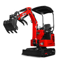 Load image into Gallery viewer, MechMaxx Mini Compact Excavator HONDA GX390 Engine, 65.7" Max. Digging Depth, 1Ton, 2280 LBS Operating Weight, MEC10