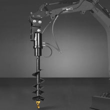 Load image into Gallery viewer, MechMaxx 32x8" Auger Attachment for Mini Compact Excavator ( SKU: 150530; 150531; 150532 )