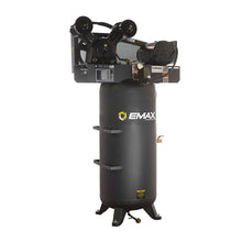 Load image into Gallery viewer, EMAX ESL05V060V1 5HP 2CYL Single Stage 19CFM 60 Gallon Air Compressor w/isolator pads - Splash Lube Pump
