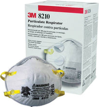 Load image into Gallery viewer, 3M™ 8210 N95 Particulate Respirator - 20/BX