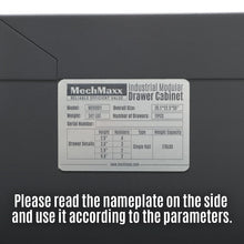 Load image into Gallery viewer, MechMaxx Heavy Duty Modular Drawer Cabinet - 11 Drawer 59" H x 28.5" W x 22.5" D Tool Storage Organizer, Steel Construction