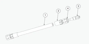 Fluid Hose Assembly 25 (7.6 m)