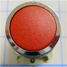 Load image into Gallery viewer, CONVEYOR STOP BUTTON 22MM RED V1