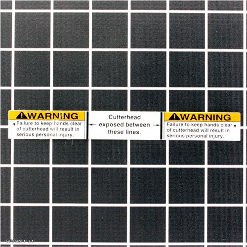 FENCE WARNING LABEL