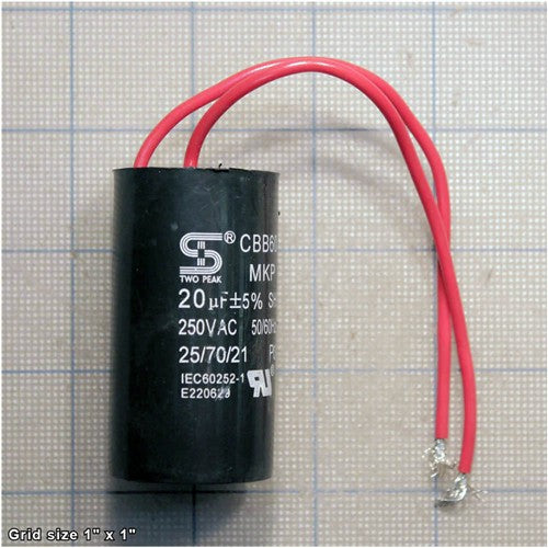R CAPACITOR 20M 250V 2 X 2-1/2