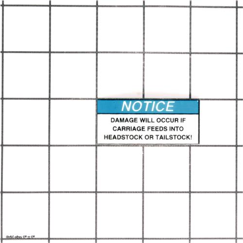 SHIFT NOTICE LABEL