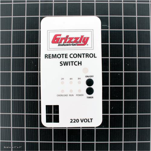 CONTROL PANEL LABEL