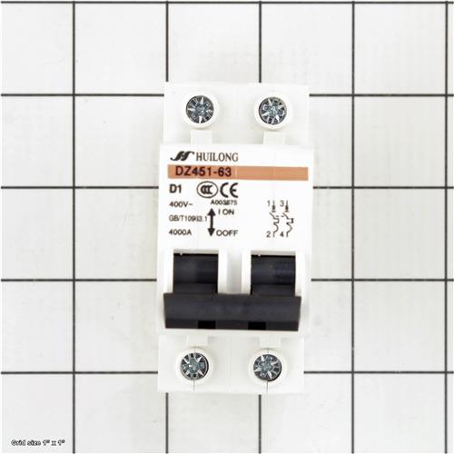 CIRCUIT BREAKER 1A HUIL DZ451-63 D1 2P