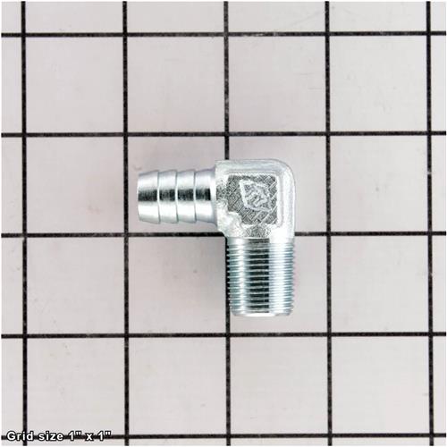 HOSE FITTING 3/8 X 1/2 NPT, ELBOW