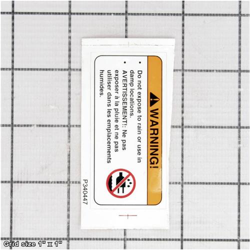 GENERAL WARNING LABEL
