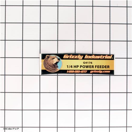 DOMED GRIZZLY LABEL