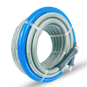 BluShield 6K PSI 3/8" X 100' Double Wire Hose - Top Choice