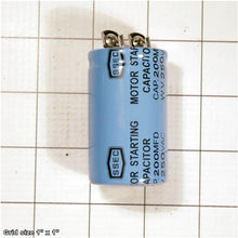 Load image into Gallery viewer, S CAPACITOR 200M 250V 1-3/8 X 2-3/8