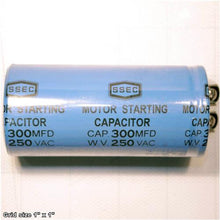 Load image into Gallery viewer, S CAPACITOR 300M 250V 1-3/4 X 3-3/4 SECC