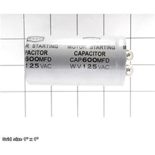 Load image into Gallery viewer, S CAPACITOR 600M 125V 1-7/8 X 3-3/8