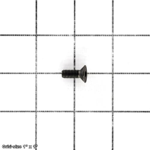 FLAT HD CAP SCR M6-1 X 16