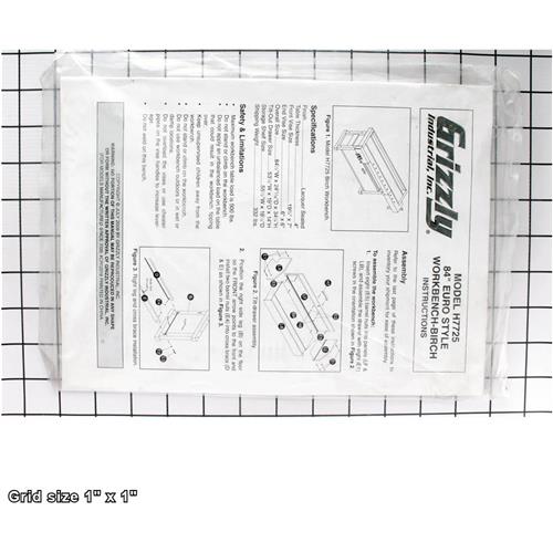 MANUAL FOR H7725 07/09