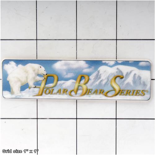 POLAR BEAR LOGO-SMALL 3.75W X 1H
