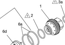 Load image into Gallery viewer, Graco G15/G40 Air Cap Seal Repair Kit 253032