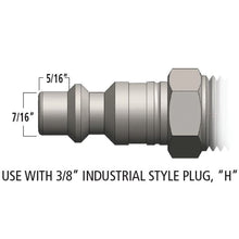 Load image into Gallery viewer, RapidAir K9230 SAFETY COUPLER -FEMALE - 70 CFM BODY - Size: 3/8" FNPT 70 - image 2