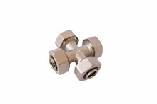 Load image into Gallery viewer, RapidAir M8042 MaxLine Cross Fittings - FITTING: 3/4" Tubing Fitting