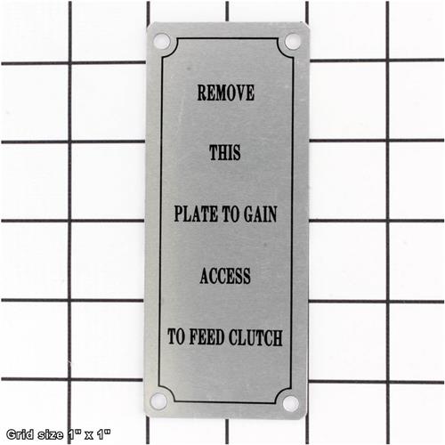 FEED CLUTCH COVER